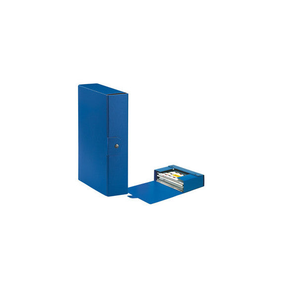 Scatola progetto Eurobox - dorso 8 cm - 25x35 cm - blu - Esselte