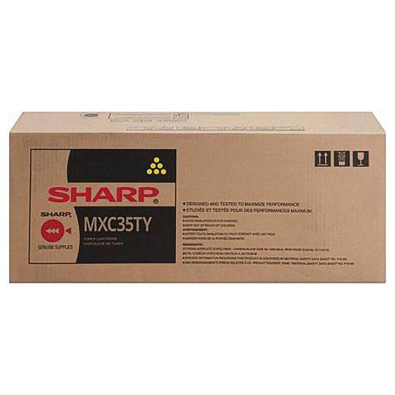 Sharp MX-C35TY giallo toner originale Sharp MX-C357F, MX-C407P MXC35TY capacità 6.000 pagine