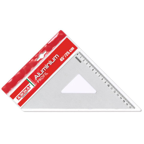 Squadra ARDA Linea Profil alluminio 45° 30 cm 18026