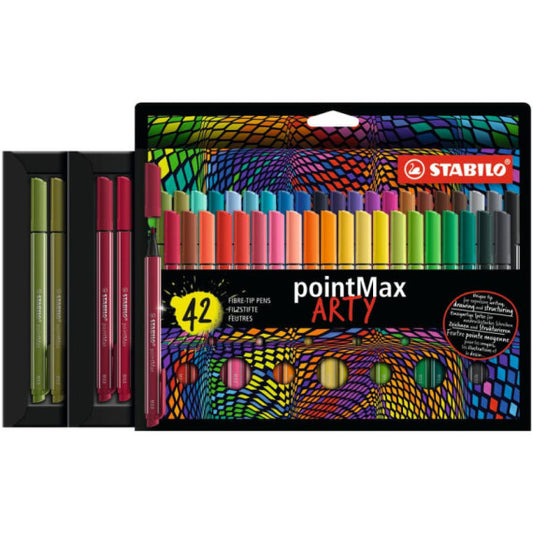 Stabilo Point Max fineliner - conf. 42 colori assortiti 488/42-1-20