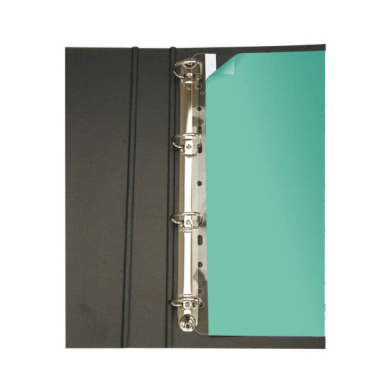 Strisce adesive a perforazione universale Q-Connect A4 trasparente Conf. 10 pezzi - KF27049