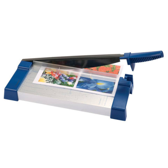 Taglierina a leva Q-Connect fino a 10 fogli A4 54,8x19,6x6x4 cm KF02241
