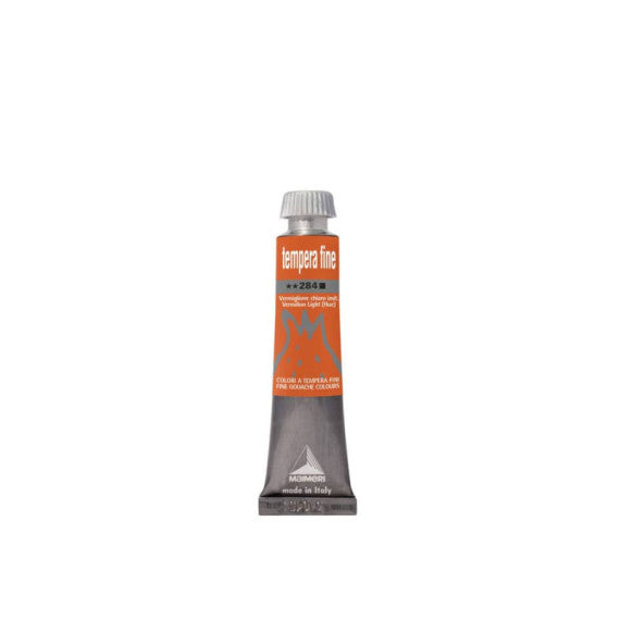 Tempera fine Maimeri in tubetto 20 ml vermiglione chiaro M2502284