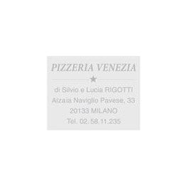 Timbro Colop 54 misura 40X50mm autoinchiostrante personalizzato Timbro personalizzabile max 8 righe alta qualità