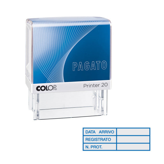 Timbro Printer 20/L G7 - DATA ARRIVO... - 1,4 x 3,8 cm - autoinchiostrante - Colop®