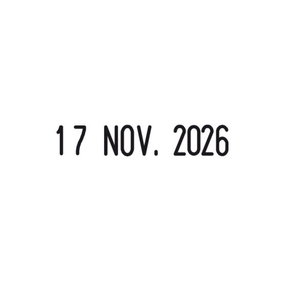 Timbro Printy Dater Eco 4810 Datario - 3,8 mm - autoinchiostrante - Trodat®