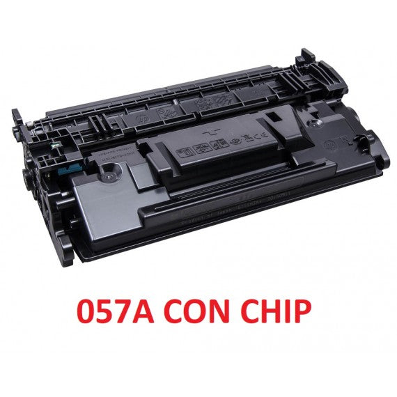 TONER 057A NERO COMPATIBILE 3009C002 PER CANON i-SENSYS LBP 220,223,226,228,440,443,445,446,449X 3.100 PAGINE
