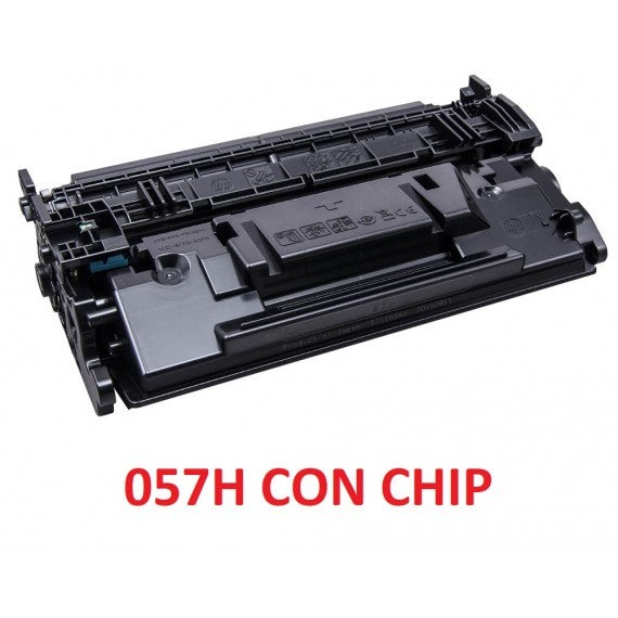 TONER 057H NERO COMPATIBILE CON CHIP 3009C002 PER CANON i-SENSYS LBP 220,223,226,228,440,443,445,446,449X 10.000 PAGINE