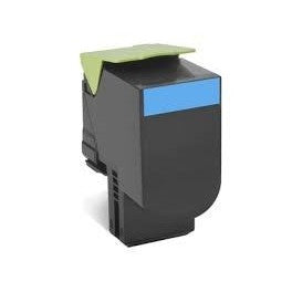 TONER 702HC CIANO COMPATIBILE PER LEXMARK CS310N CS310DN CS410N CS410DN CS410DTN 70C2HC0 3.000 PAGINE
