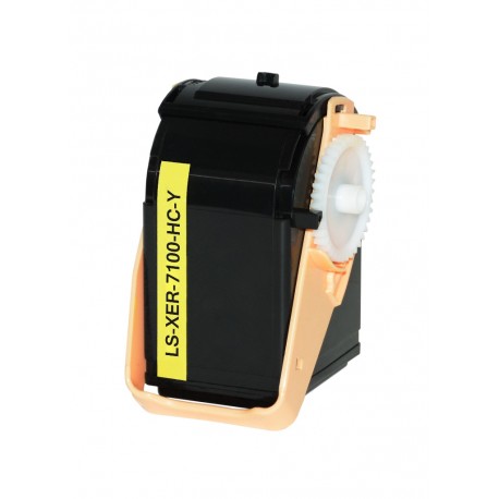 TONER 7100 GIALLO COMPATIBILE PER XEROX PHASER 7100 SERIES 106R02604 CAPACITA 4.500 PAGINE
