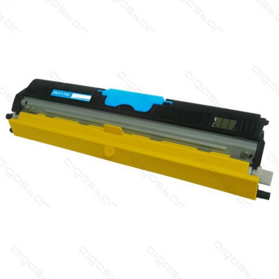 TONER C110 CIANO COMPATIBILE SERIE ECO PER OKI C110,130 N,MC160N 44250723 2.500 PAGINE