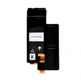 TONER C1700BK NERO COMPATIBILE SERIE ECO PER EPSON CX17,CX17NF,CX17FW,C1700,C1750N,C1750W S050614 2.000 PAGINE