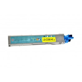 TONER C3300 GIALLO COMPATIBILE SERIE ECO PER OKI C 3300N 3400N 3450N,C3600 43459337 2.500 PAGINE