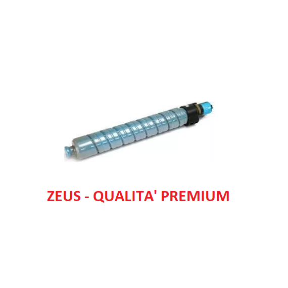 TONER C5502 CIANO ZEUS (CON POLVERE ORIGINALE) COMPATIBILE PER RICOH Aficio MP C4502 C5502 841686 - TYPE5502EC 22.000 PAGINE