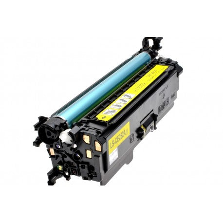 TONER CE252A GIALLO COMPATIBILESERIE ECO PER HP Laserjet Color CP 3525N, CP 3525 CE252A CE252 723Y 7.000 PAGINE