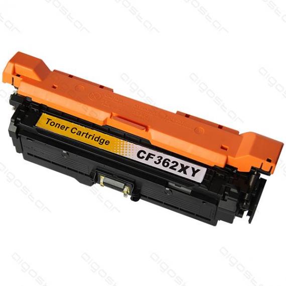 TONER CF362X 040HY GIALLO COMPATIBILE SERIE ECO 508X PER HP M552dn,M553,M577dn CANON LBP 710C,LBP 712 0455C001 9.500 PAGINE
