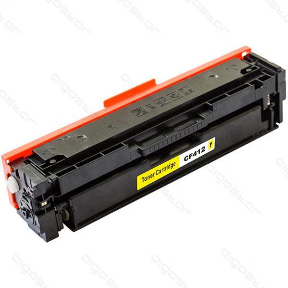 TONER CF412X CANON 046H GIALLO COMPATIBILE SERIE ECO ALTA CAPACITA PER HP M452,M377 CANON LBP653,654,MF731,732 5.000 PAGINE