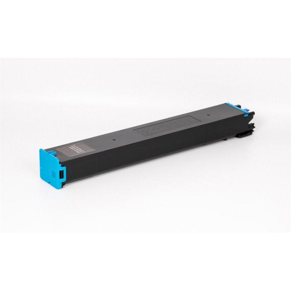 TONER MX-61GTCA CIANO COMPATIBILE PER SHARP MX-2630,2651,3050,3551,4071,5050,6070,6071 MX61 CAPACITA 24.000 PAGINE