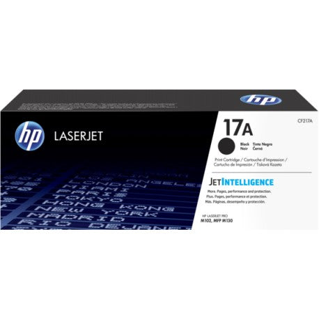 TONER ORIGINALE CF217A PER HP LASERJET HP Pro HP Pro M102W,M130NW,M102A,M132A,M134A 17A CAPACITA 1.600 PAGINE