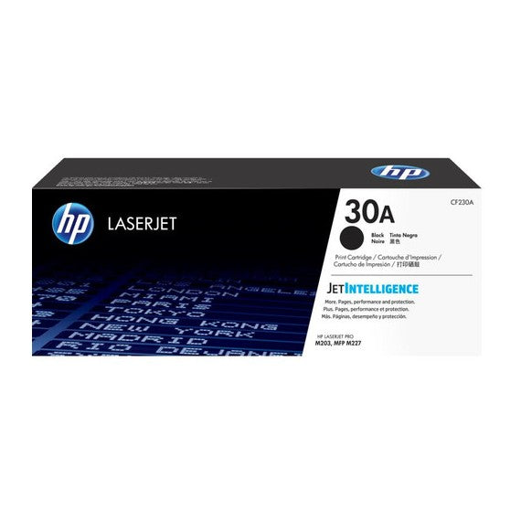 TONER ORIGINALE HP CF230A PER HP LASERJET HP Pro M203dw,M227fdw,M203DN,M227SDN 30A CAPACITA 1.600 PAGINE