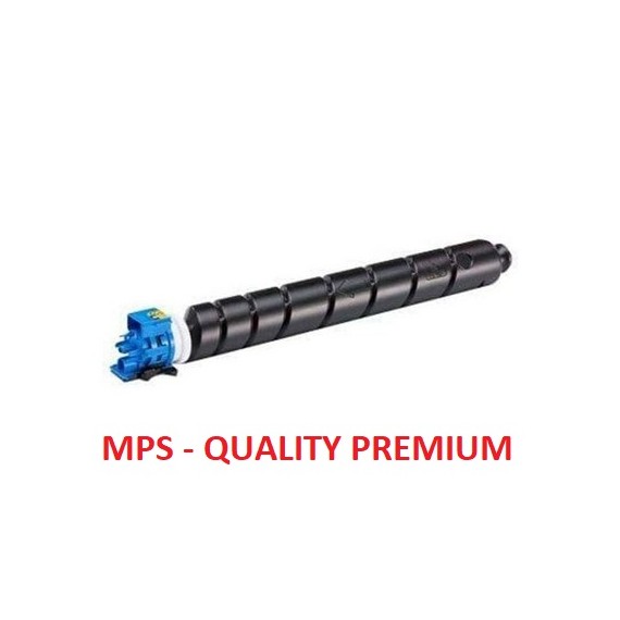 TONER TK8800C CIANO MPS QUALITY PREMIUM 1T02RRCNL0 COMPATIBILE PER KYOCERA ECOSYS P 8060 cdn TK-8800 CAPACITA' 20.000 PAGINE