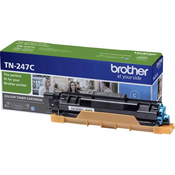 TONER TN-247C CIANO ORIGINALE ALTA CAPACITA PER BROTHER Dcp-L3500s HL-L3200s MFC-L3700s TN247 CAPACITA 2.300 PAGINE