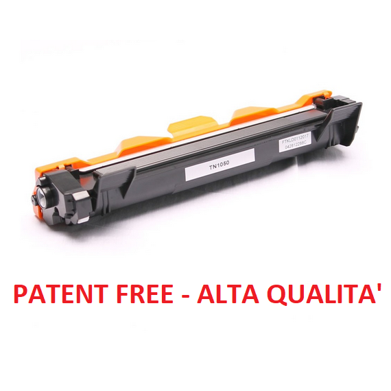 TONER TN1050 PATENT FREE - ALTA QUALITA' COMPATIBILE PER DCP1510 1512 HL1110 1112 MFC1810 TN-1050 1.000 PAGINE
