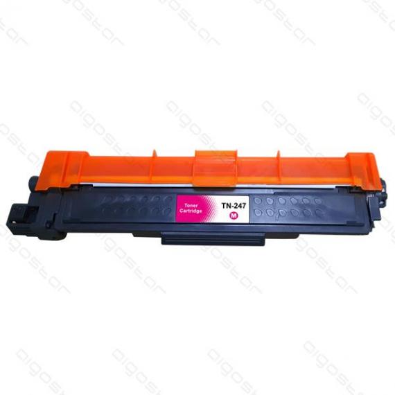 TONER TN247M MAGENTA TN243 CON CHIP COMPATIBILE SERIE ECO PER BROTHER Dcp-L3500s HL-L3200s TN-247 TN-243 2.300 PAGINE