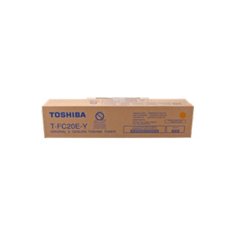 TONER TOSHIBA T-FC20EY GIALLO ORIGINALE PER TOSHIBA E-Studio 2020C T-FC20EY 6AJ00000070 16.800 PAGINE
