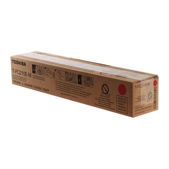 Toner Toshiba T-FC210E-M magenta originale 6AJ00000270 per Toshiba E-STUDIO 2010AC,2510AC TFC210EM 33.600 pagine