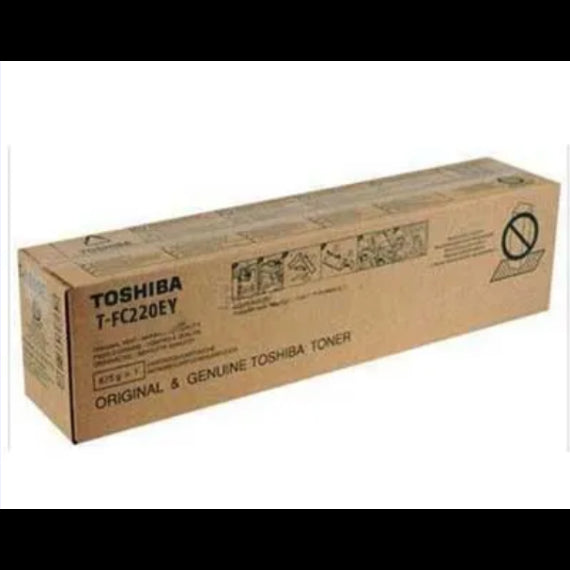 Toner Toshiba T-FC220E-Y giallo originale 6AJ00000234 per Toshiba E-STUDIO 2020AC,2520AC TFC220EY capacità 38.000 pagine