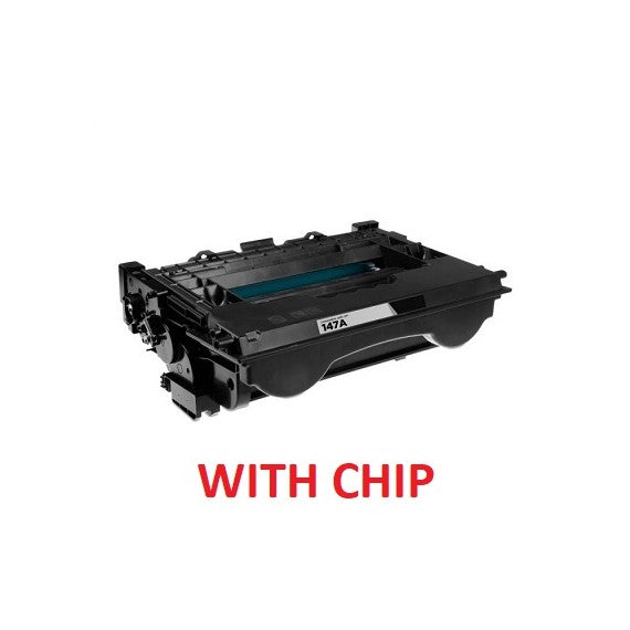 TONER W1470A 147A COMPATIBILE PER HP LASERJET M634,M635,M636,M610,M611,M612 CAPACITA 10.500 PAGINE