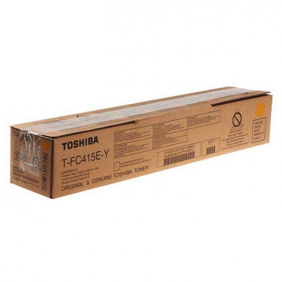 TOSHIBA T-FC415E-Y GIALLO 6AJ00000182 TONER ORIGINALE PER TOSHIBA E-STUDIO 2515AC,3015AC,3515AC,4515,5015 FC415C 33.600 PAGINE