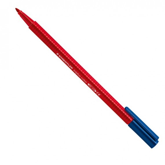 Triplus Color pennarello punta 1,00mm rosso Staedtler