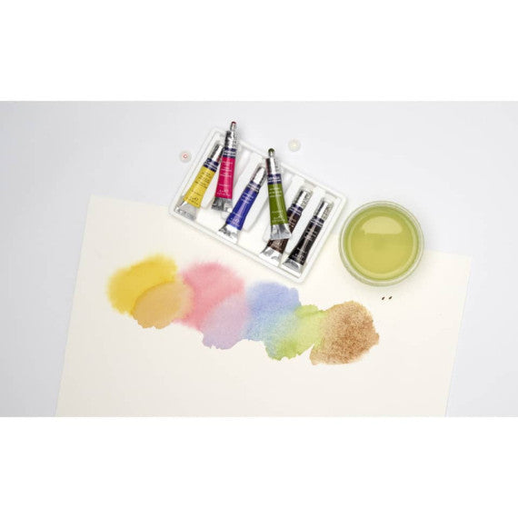 Acquarello fine Cotman in tubi da 8 ml - 6 colori assortiti - 0390635