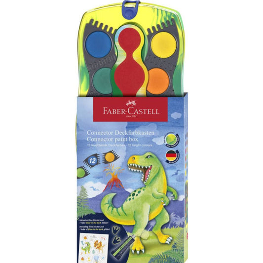 Acquerelli Faber-Castell Dinosaurus colori assortiti 125013