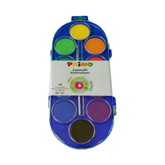 Acquerelli Primo Ø 44 mm in conf. da 10 colori assortiti - 120A10SG