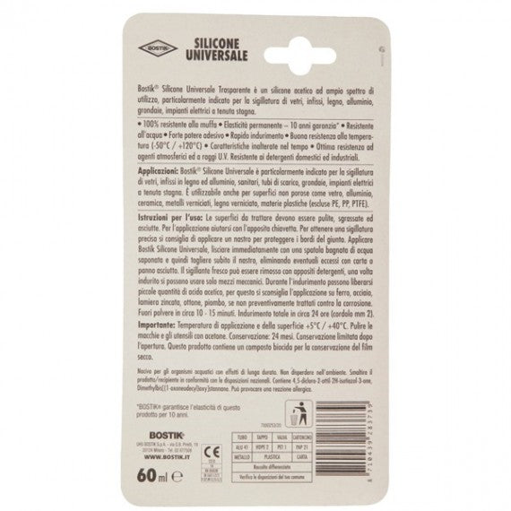 Adesivo Max Repair - universale - 20 gr - trasparente - Bostik