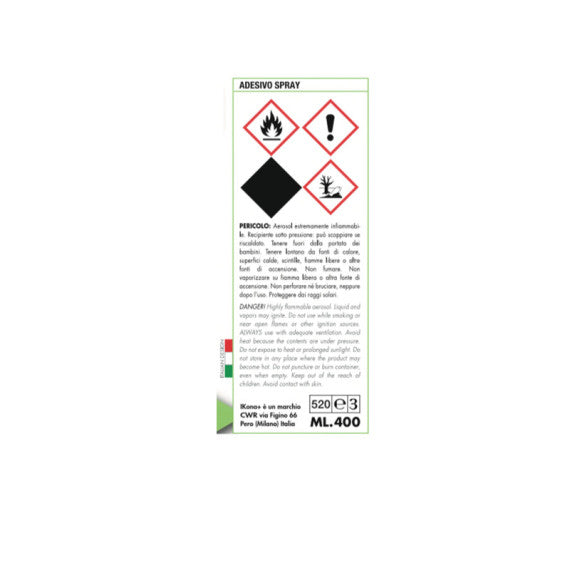 Adesivo spray - permanente - 400 ml - IKona+