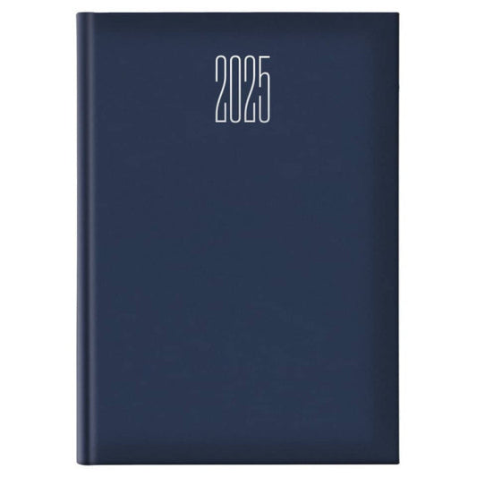 Agenda 2025 settimanale A4 21x29,7 cm gommato blu 25-055500401C