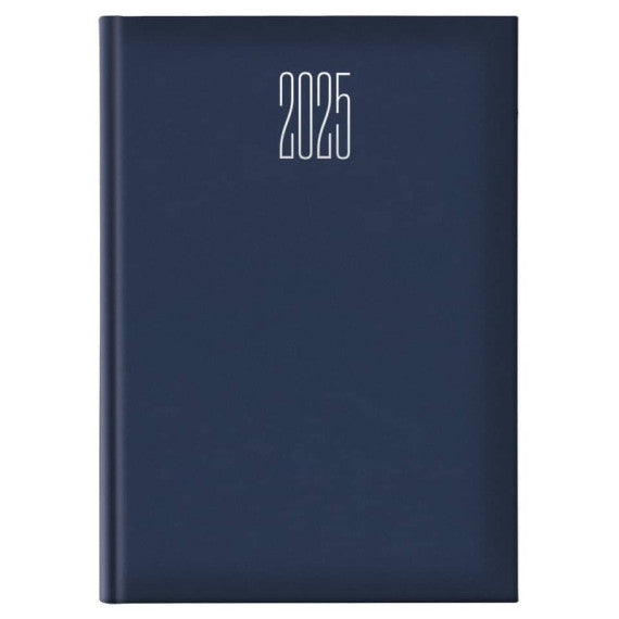 Agenda 2025 settimanale A4 21x29,7 cm gommato blu 25-055500401C