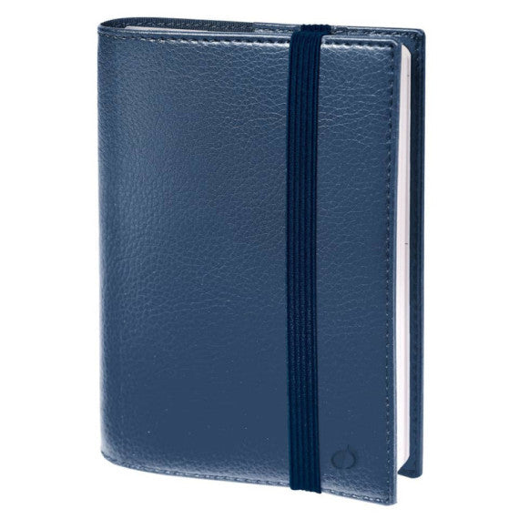 Agenda settimanale 2025 Quo Vadis Time&Life Pocket 10x15 cm blu metal - 53912125MQ
