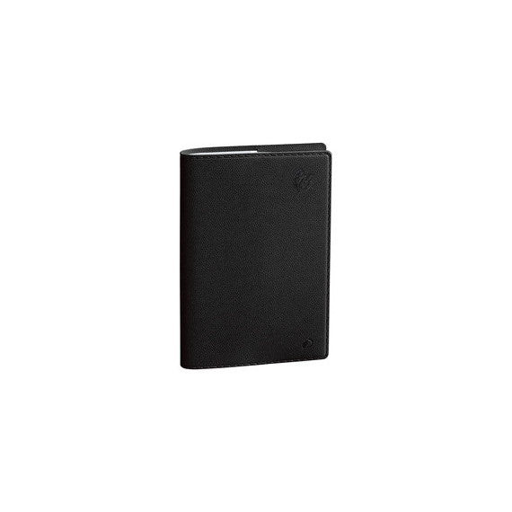 Agenda settimanale Rigiro 2025 - copertina Equology - 9 x 12,5 cm - nero - Quo Vadis