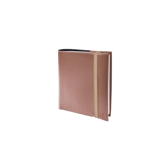 Agenda settimanale Time&Life 2025 - 16 x 16 cm - rame metal - Quo Vadis
