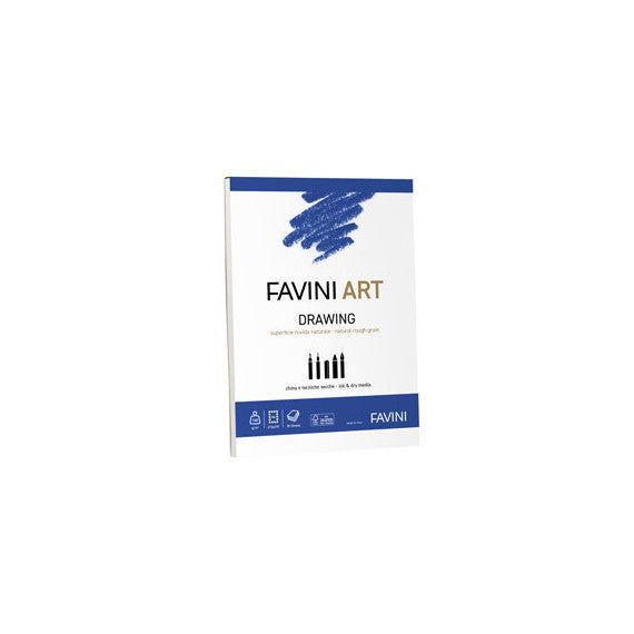 Album collato Drawing - A4 - 140 gr - 30 fogli  - Favini Art