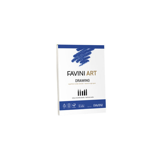 Album collato Drawing - A4 - 140 gr - 30 fogli  - Favini Art