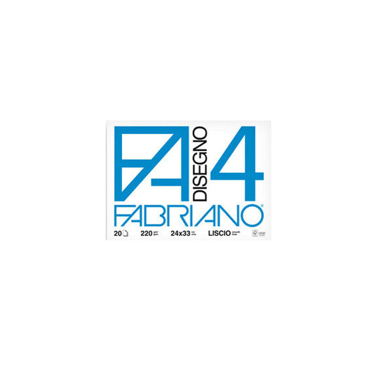 Album F4 - 24x33Cm - 220gr - 20 fogli - liscio - Fabriano