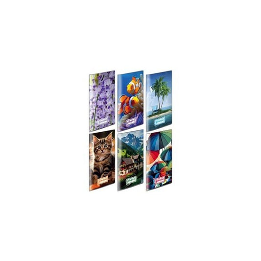 Album portafoto a busta saldato - assortiti - 175 x 325mm - contiene fino a 96 foto da 10x15cm - Lebez