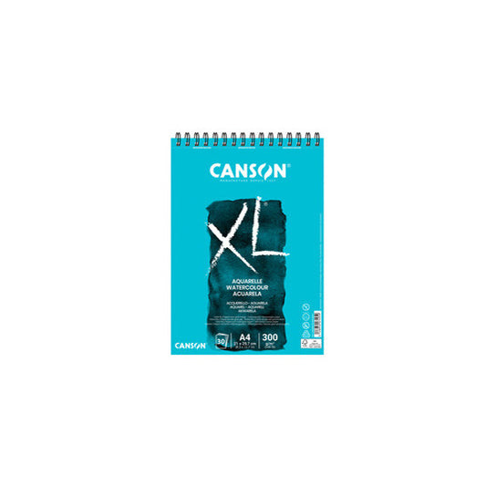 Album XL Aquarelle - A4 - 300 gr - 30 fogli - Canson
