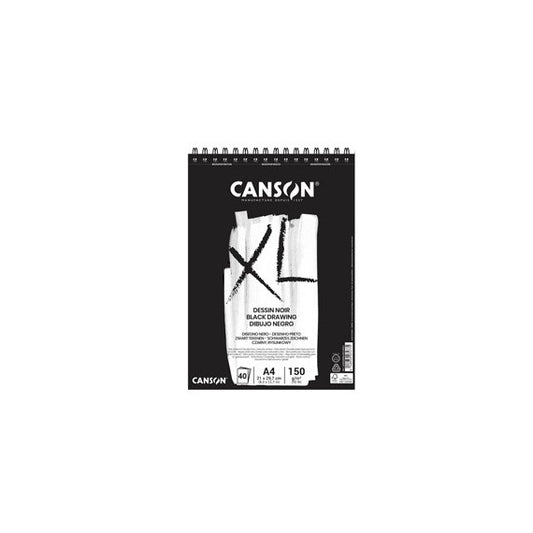 Album XL Dessin noir - A4 - 150 gr - 40 fogli - Canson